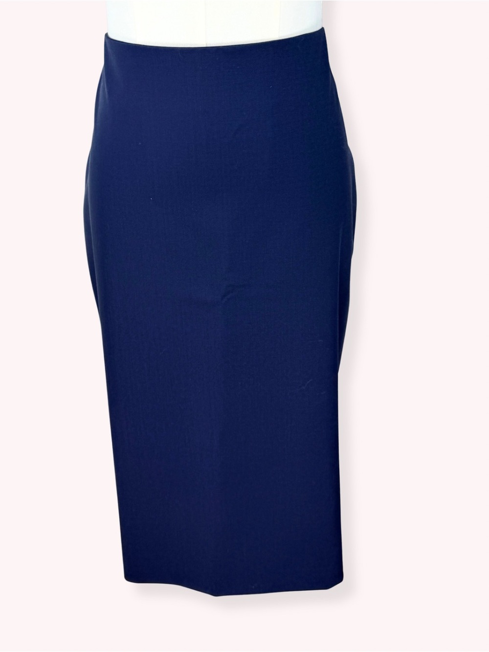 Theory NWT Navy Blue Mid-Length Tailored Pencil Skirt
